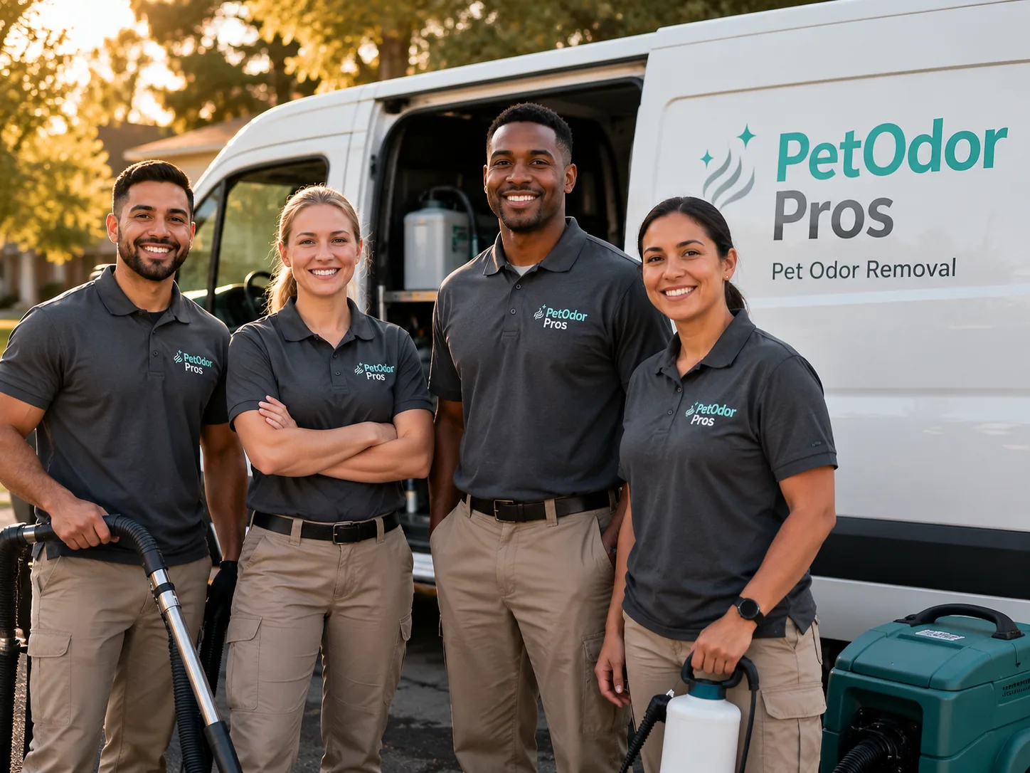 Pet Odor Removal team serving Hallsville, TX